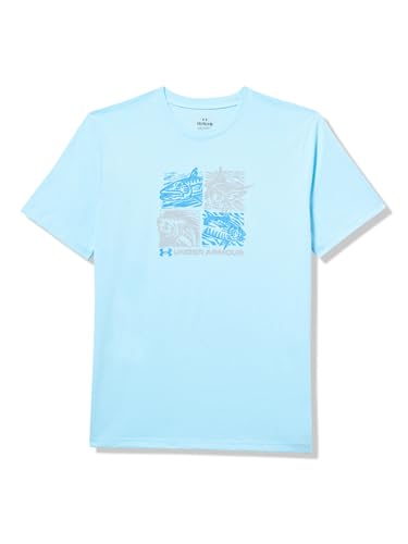 Image of Under Armour Boys' Short Sleeve Graphic T-Shirt, Soft & Comfortable, Outdoor Collection
