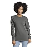 Womens 6.1 Oz. Ringspun Garment-Dyed T-Shirt (6014) -Pepper -2XL