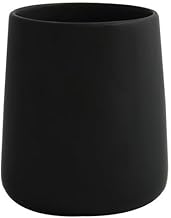 MSV Monie Becher aus Keramik, matt, Schwarz, Black