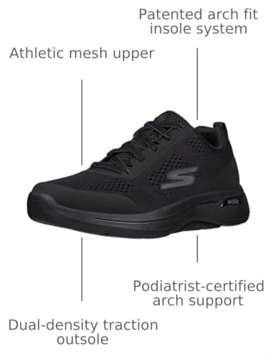 Image of Skechers Men's Gowalk Arch Fit-Athletic Workout Walking Shoe with Air Cooled Foam