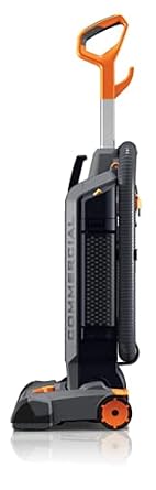 Hoover HushTone Commercial Vacuum Cleaner, 13 Inch, Bagged Upright Vac | Hexaguard HEPA Filter, Traps 99% of Dust, Dirt and Pollens, 40 Foot Cord, Powerful Vacuum Cleaners for Commercial Use