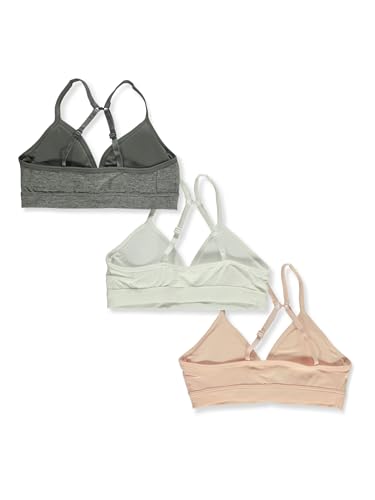 Rene Rofe Girls' 3-Pack Conv-Strap Bra Set2