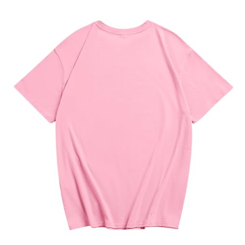 Image of KEEVICI Cute Cat Shirts for Girls Graphic Tees Kids Kawaii Cartoon Animal Print T Shirt Summer Cotton Short Sleeve Tops