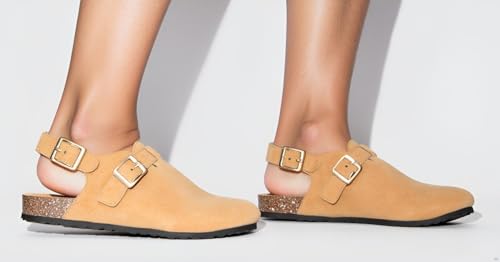 Image of Big Fox Light Weight PU Cork Backstrap Sandals for Men