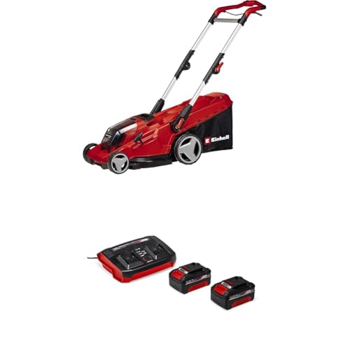 Cortacésped a batería Einhell GE-CM 36/41 Li-Solo con motor brushless y saco de 50 litros 2