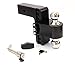 Weigh Safe CTB6-2.5-CER-BLA Drop Hitch Receiver: 2.5 Inches Adjustable