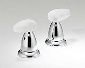 Delta GH289 Two Metal Lever Handles from the Michael Graves Collection, Chrome