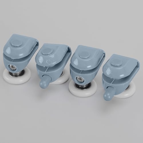 ciciTree 4pcs 23mm Single Shower Screen Door Rollers Runners Wheels Pulleys