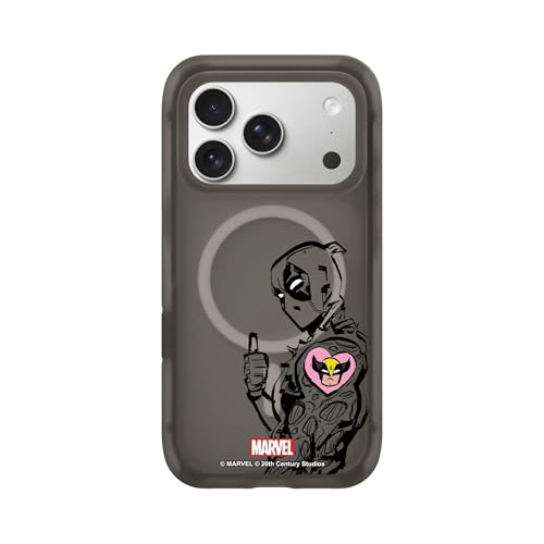 Coque iPhone 17 Pro MagSafe RhinoShield AirX protection militaire Deadpool