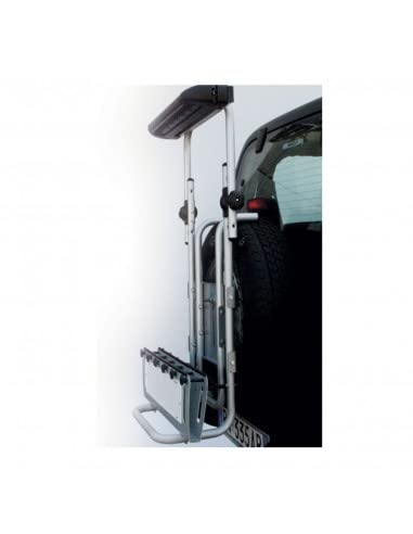 Peruzzo PE 376/A Portasci Posteriore, Stelvio, 4X4, Alluminio