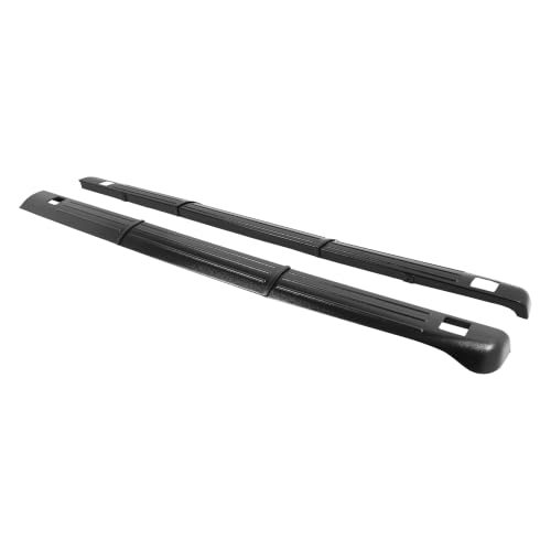 ALMULOO 6Ft Truck Bed Side Rail Cover Compatible with 1993-2011 Ford Ranger Styleside 1994-2009 Mazda B-Series Black Textured ABS Plastic Rail Caps Protector Molding by ALMULOO - Image 8