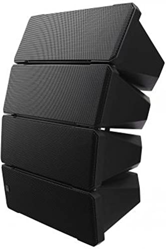 TOA HX-7B 2-Way Compact Variable Dispersion Speaker, Black; 750W Continuous Power Handling; Four Speaker Modules are Combined Into One, High-powered Speaker System