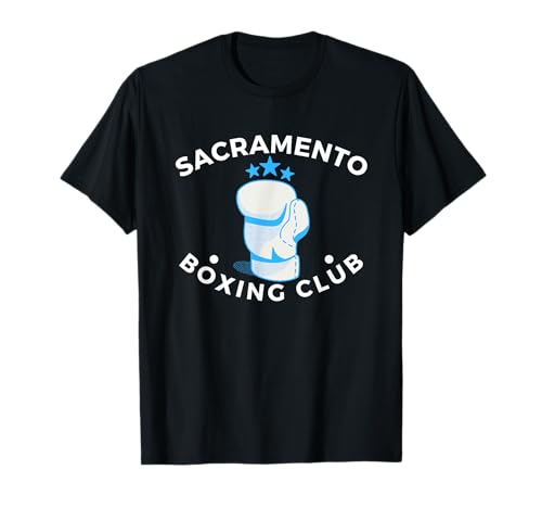 Sacramento Boxing Club - vintage distressed Boxer T-Shirt