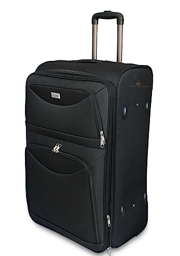 CARATTERISTICHE VALIGIA (XL) Peso : 4,5 kg Larghezza : 46 cm Profondità : 30cm (Espandibile fino 35 cm) Altezza : 71 cm Capacità: 100 litri