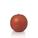 Yummi 2.8" Brick Sphere / Ball Candles - 3 per pack