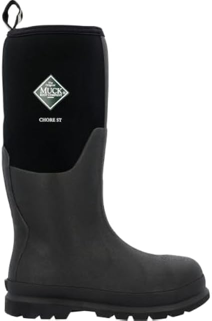 Chore Classic Men's Steel Toe Boot, Black, Size 8(M)