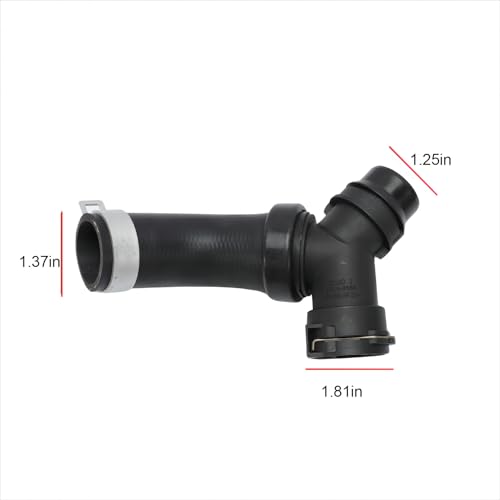 Engine Heater Hose T-Connector Pipe Fit for F150 MUSTANG 5.0L 2011-2020,2013-2020 LOBO 5.0L,2016-2019 MUSTANG 5.2L Replaces DR3Z-8566-A Radiator Hose Connector for Repair Coolant Leak by Kaloeou - Image 3