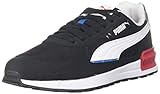 PUMA Graviton, Zapatillas Unisex Adulto, Multicolor Black/White/Mykonos Blue/High Risk Red, 40 EU
