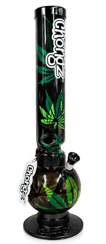 CHONGZ 40cm Oi Oi Leaf Bouncer Ice Waterpipe Bong (CHO19)