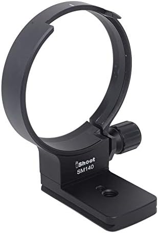 iShoot IS-SM140 Metal Tripod Mount Ring for Sigma 100-400mm F5-6.3 DG OS HSM C Lens (Not for Sony E-mount)