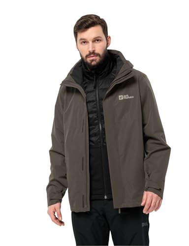 Chaqueta Jack Wolfskin LUNTAL 3IN1 M perfecta para viajes y senderismo