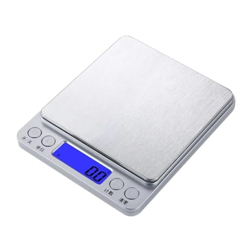 Báscula digital portátil de cocina alta precisión 500g miniatura 1