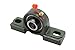 Eowpower 2 Pieces UCP202-10 Pillow Block Bearing 5/8 inch Inside Diameter Set Screw Lock