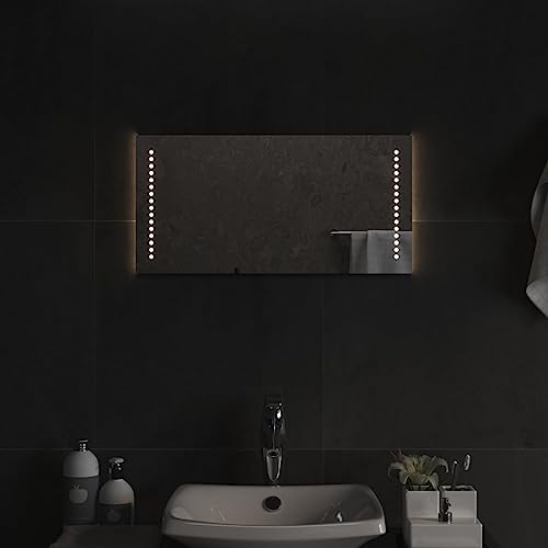 Miroir de salle de bain à LED 30x60 cm au design épuré durable - 2