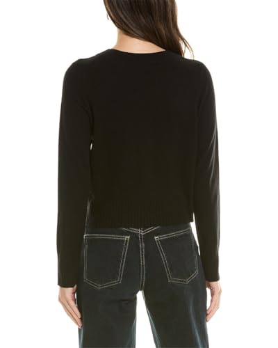 Image of Vince Women's Cropped V Neck Pullover