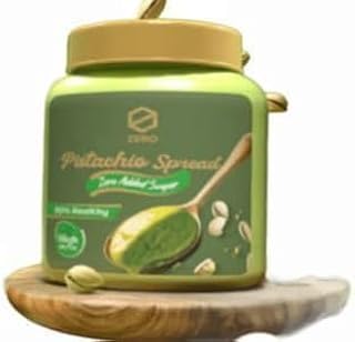 زبدة الفستق الصحية خالية من السكر من زيرو، 300 جم