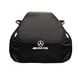 Autoabdeckung Mercedes-Benz AMG GT Spezielle Autoabdeckung Autokleidung Dicker Oxford-Stoff Sonnenschutz Regenschutz Auto-Stoffabdeckung (größe : Oxford Cloth - Built-in lint)