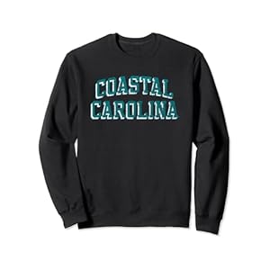 Coastal Carolina Chanticleers Retro Arch Logo Sweatshirt
