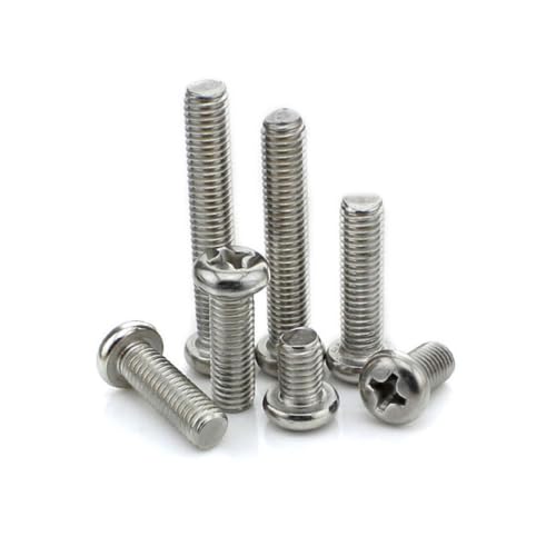 Vis Phillips à tête cylindrique M1.2 en acier inoxydable SS304 pour micro-mécanique
