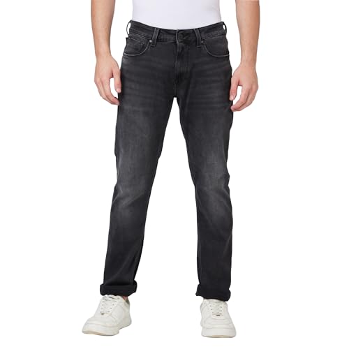 Image of Spykar Men's Rover Regular Fit Mid Rise Casual Jeans