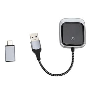 Tbest Carplay-adapter, plug-and-play, stabiele verbinding voor, auto-dongle-converter, pak voor meerdere auto’s