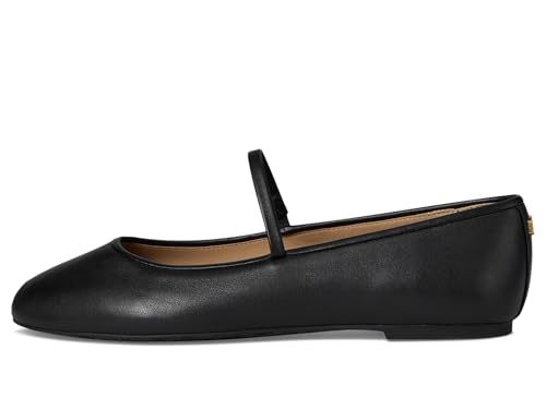 Image of Lauren Ralph Lauren Jayna Nappa Leather Mary Jane Flats
