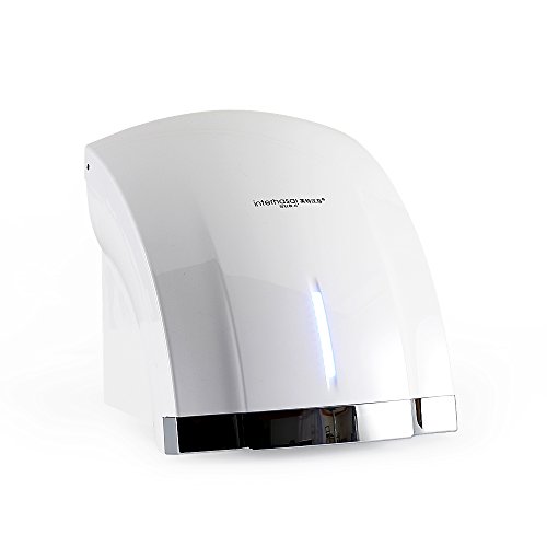 interhasa! Commercial Hand Dryer, 1800W High Speed Automatic Electric Hand Dryer for Bathrooms