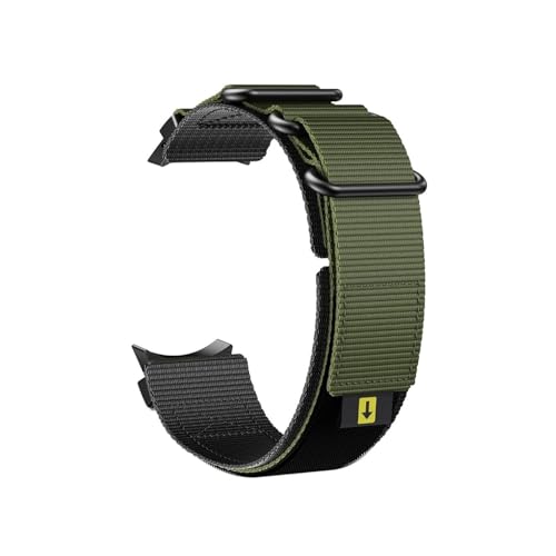 �i�C�����L�����o�X�o���h�ɓK������Samsung Galaxy Watch 5Pro 45mm/Watch5 40mm 44mm(Black Army Green,Watch 5 pro 45mm)