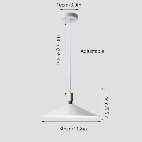 Chandelier minimaliste E27 suspendu industriel en métal pour éclairage bar - 5