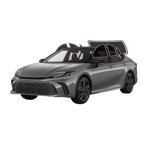 Precut Window Tint Film for Toyota Camry Sedan SE HEV 2025-2026 All Side+Rear Windshield 20% VLT 2Ply Anti-Shatter, UV Block, Privacy Protection, No Trimming Needed,Heat & Glare Reduction
