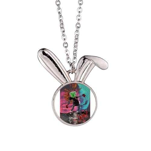 Collier lapin Dizzy And Fall pendentif animalier en argent