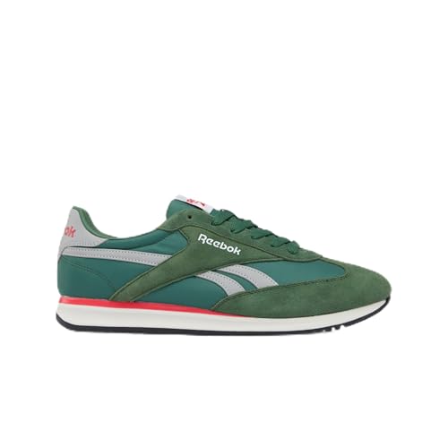 Reebok Zapatillas Unisex World 70, Field Green/Grey 2/Sport Red/White/Black, Talla 44 EU