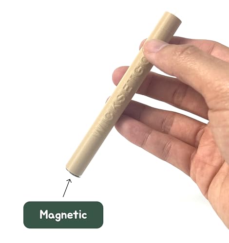 Centrador de mechas para fabricación de velas DIY en recipientes con kit de calcomanías 4