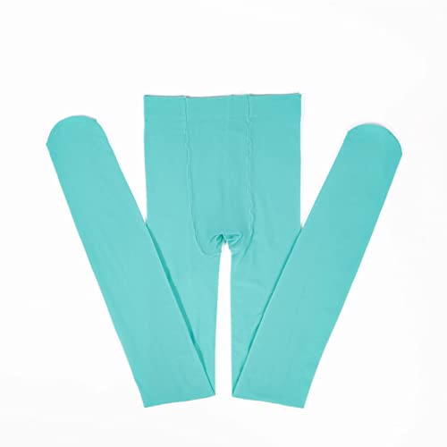 Solid Color Pantyhose for Toddler Kids Girls Stretchy Tights Ballet Dance Pantyhose Nylon Stockings (GN1, 4-6 Years)2