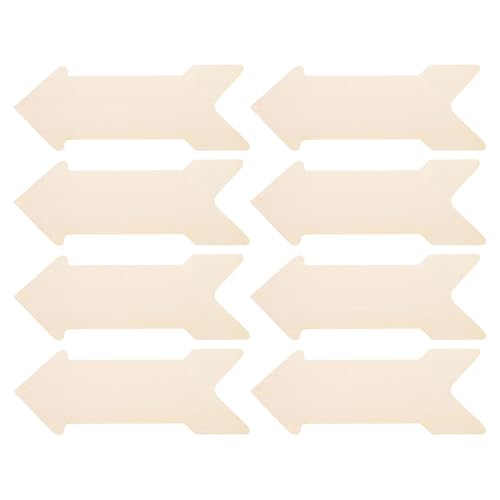 Formes de flèches non finies pour travaux manuels sans ponçage