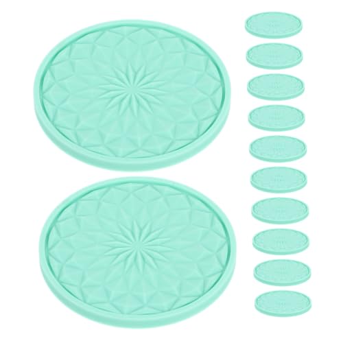 PRETYZOOM Automotive Car Cup Coasters Coasters Mats 12 Pack Set for Car Interior