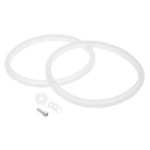 KOMBIUDA Junta de Goma para Olla Presión Eléctrica Kit Anillos y Válvula Flotante Resistente Altas Temperaturas Accesorio para Cocina Segura