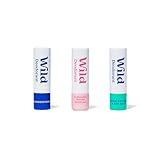 Wild - Pack of 3 Mini Deodorants - Fresh Scents - Aluminum Free - Long Lasting Protection - Great for Vacation & Travel - Plastic Free - Vegan - Trial Size