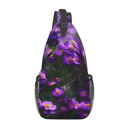 Mochila cruzada deportiva negra para senderismo unisex