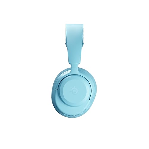 SteelSeries Casque Arctis Nova 3X Wireless - Appli Mobile Companion - Batterie 40h - Haut-parleurs magnétiques en néodyme - 2,4 GHz/Bluetooth - Micro détachable - Xbox, PS5, PC, Switch, Mobile -Aqua